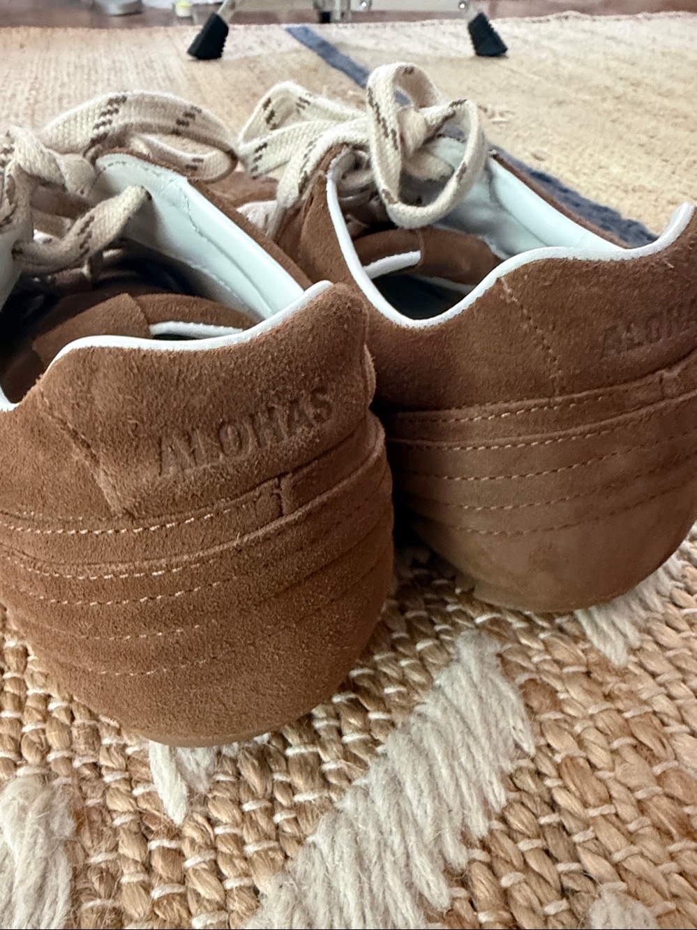 Alohas low pro brown suede sneaker - Picture 4 of 7